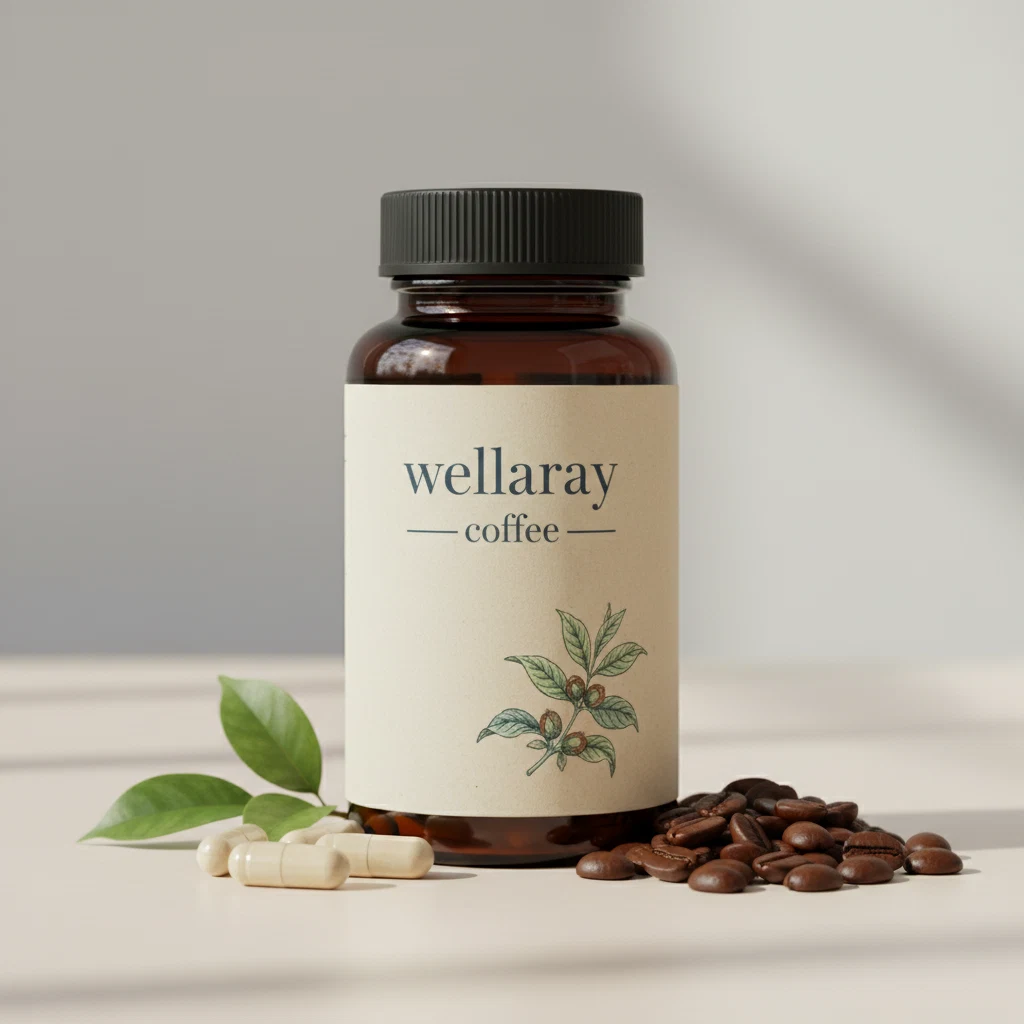 Wellaray Coffee Slim Coffee Booster Verpackung mit L-Carnitin